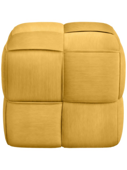 Taburet Forinta Cord, gul