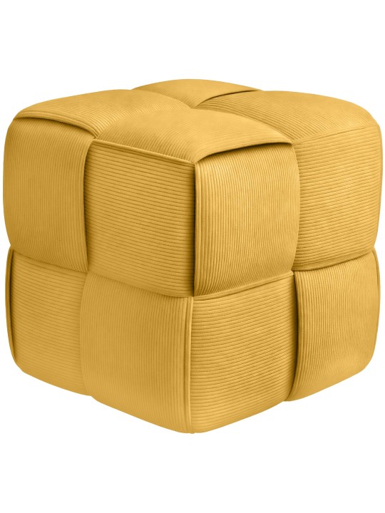 Taburet Forinta Cord, gul