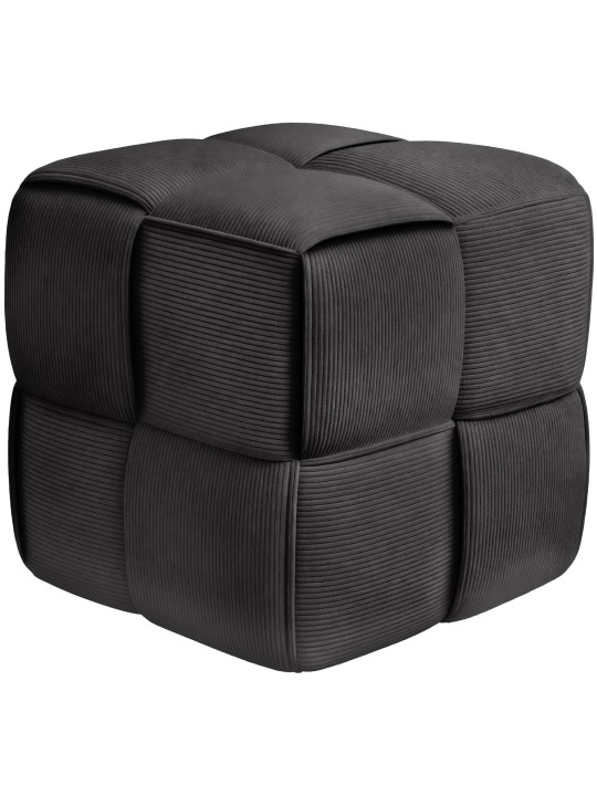 Taburet Forinta Cord, mørkegrå