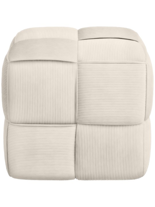 Taburet Forinta Cord, creme