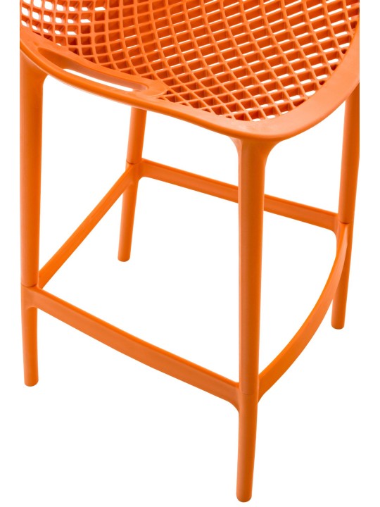 Sæt med 2 barstole Air, orange
