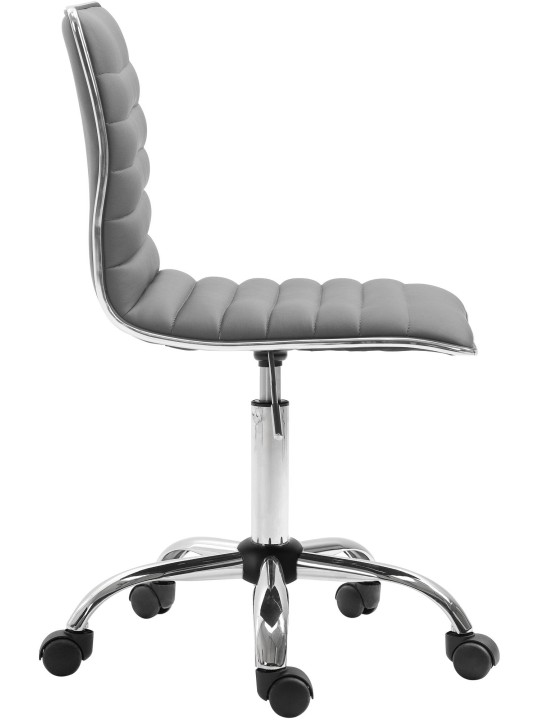 Arbejdsskammel Alamosa imiteret læder, grå Arbejdsskammel Alamosa imiteret læder, grå