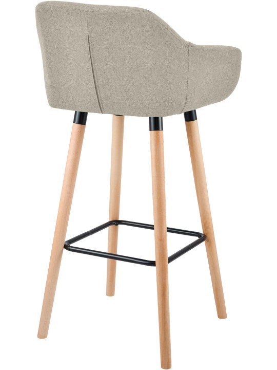 Barstol Grant stof, creme Barstol Grant stof, creme