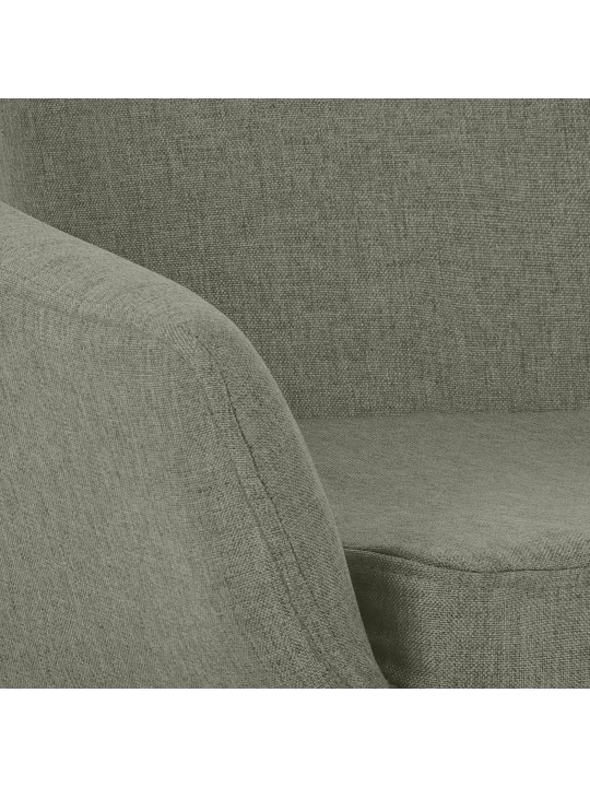 Barstol Grant stof, lysegrå