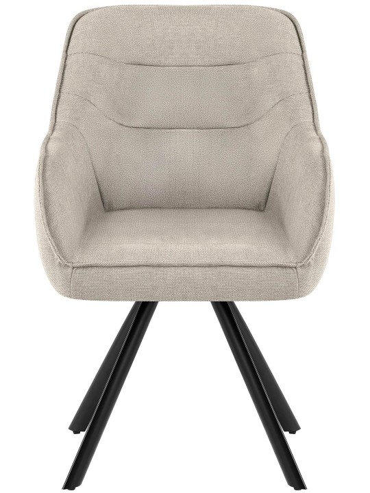 Stol Pettuli stof, creme