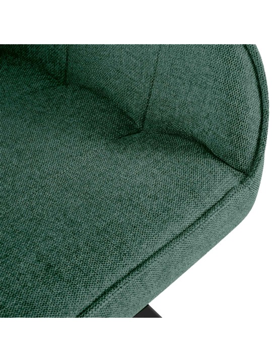 Stol Pettuli stof, grøn
