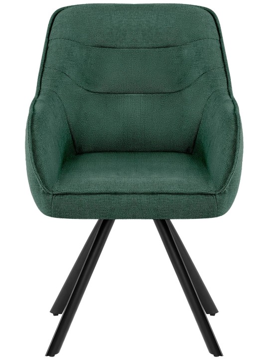 Stol Pettuli stof, grøn