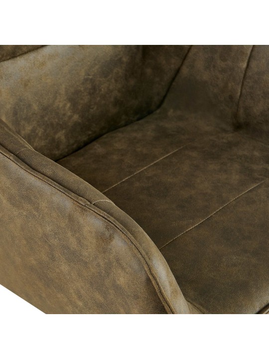 Stol Pettuli Vintage, antik grøn