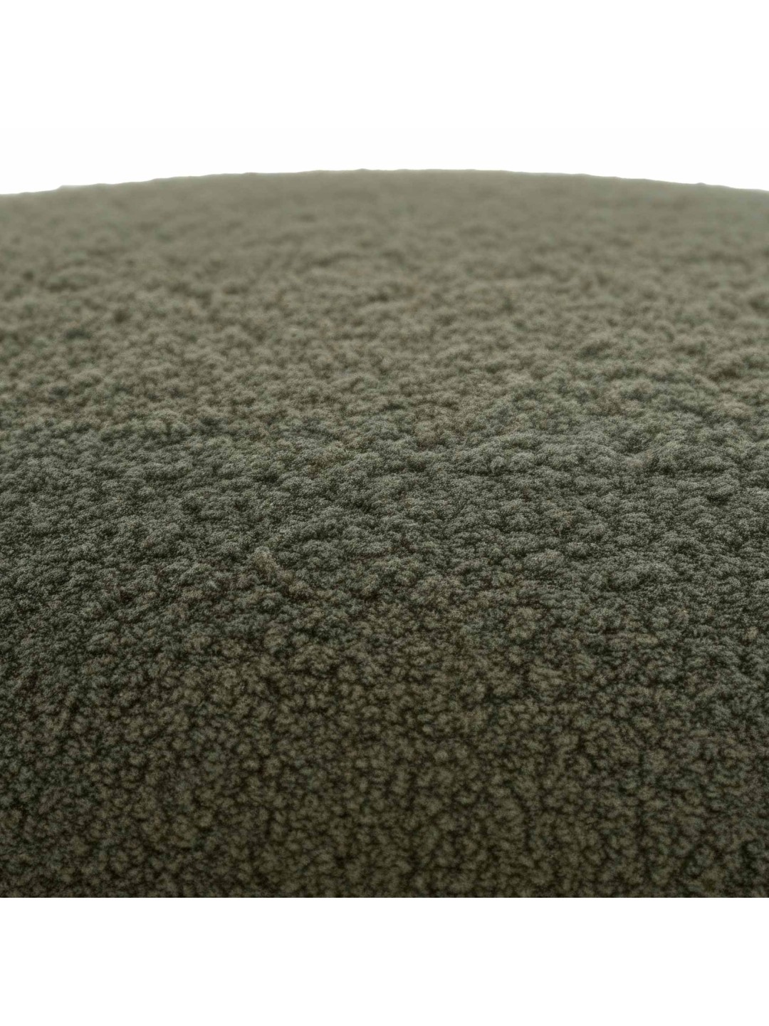 Taburet Alfrisa Teddy, mørkegrøn