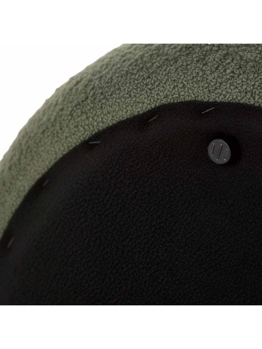 Taburet Alfrisa Teddy, mørkegrøn