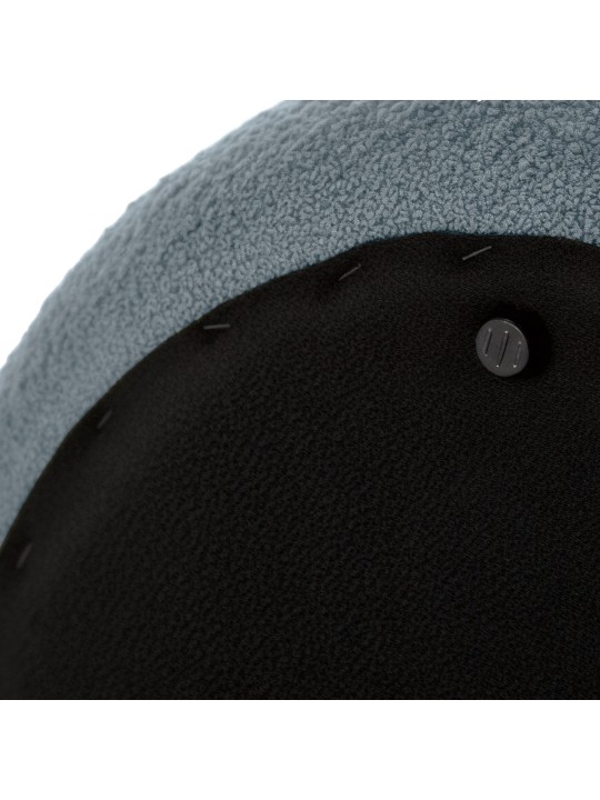 Taburet Alfrisa Teddy, mørkegrå