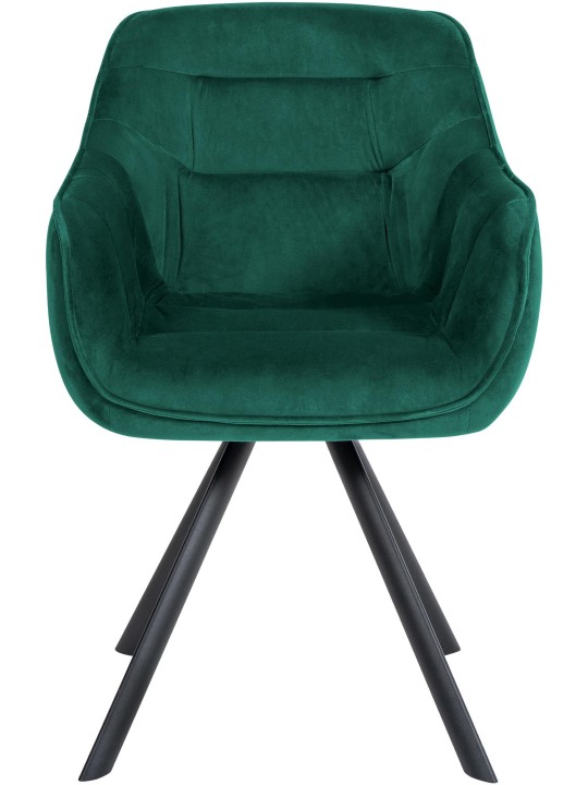 Stol Russel fløjl, grøn Stol Russel fløjl, grøn