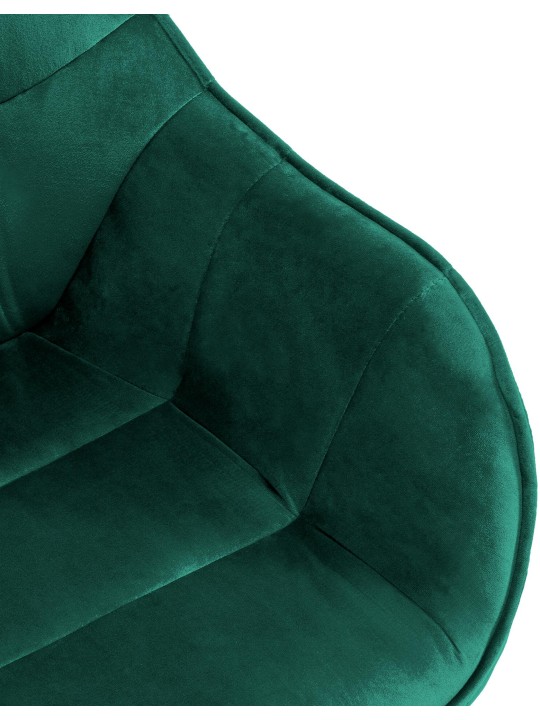 Stol Russel fløjl, grøn Stol Russel fløjl, grøn