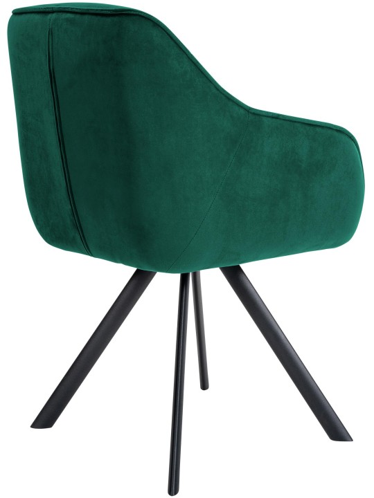 Stol Russel fløjl, grøn Stol Russel fløjl, grøn