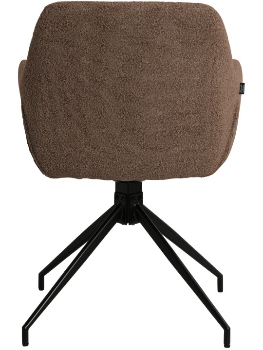 Spisestuestol Merlinda stof Teddy, brun Spisestuestol Merlinda stof Teddy, brun