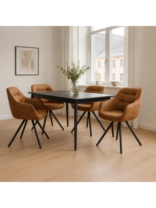 Stol Russel Vintage, lysebrun Stol Russel Vintage, lysebrun