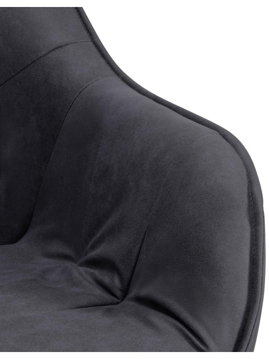 Stol Russel Vintage, sort