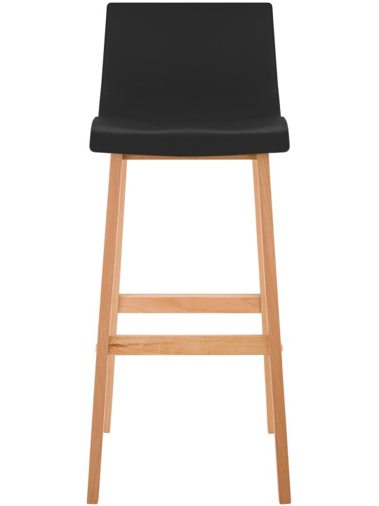 Barstol Hoover Natura 4-fods stel, sort Barstol Hoover Natura 4-fods stel, sort