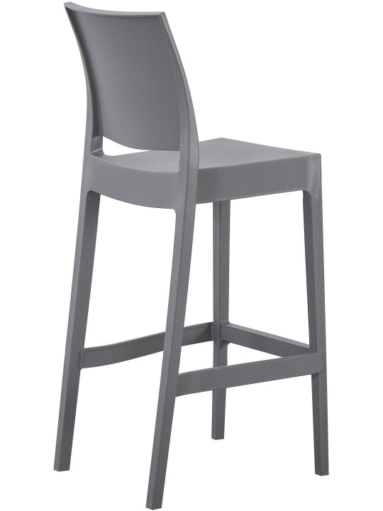 Barstol Flamur, mørkegrå