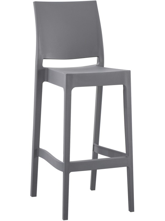 Barstol Flamur, mørkegrå