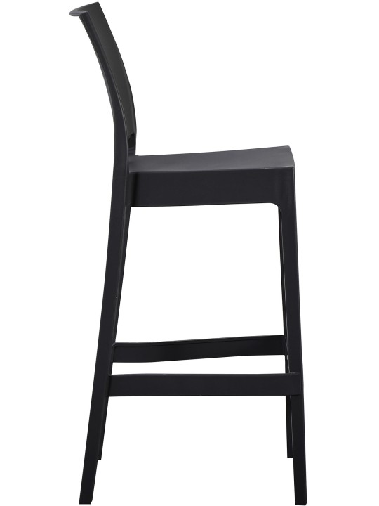 Barstol Flamur, sort