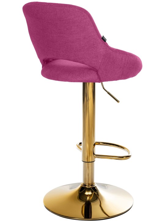 Barstol Milet stof guld, lilla