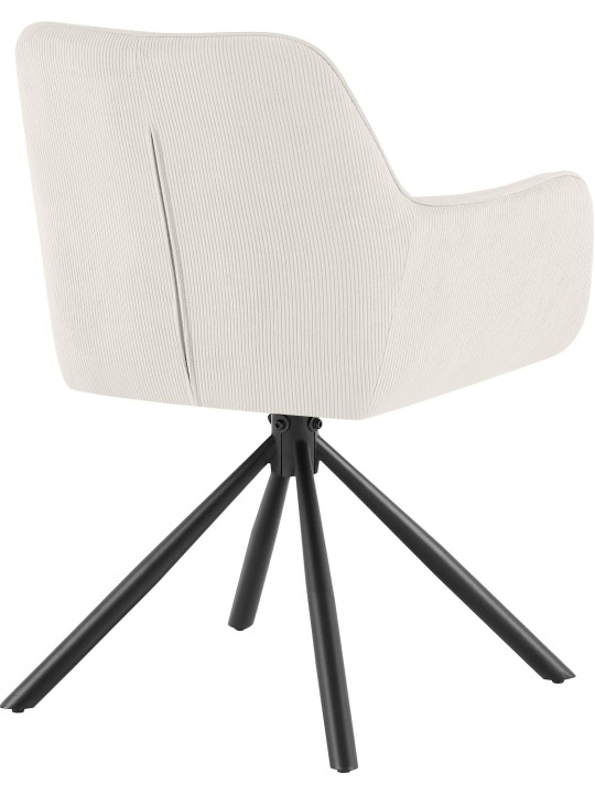 Stol Tipton Cord, creme