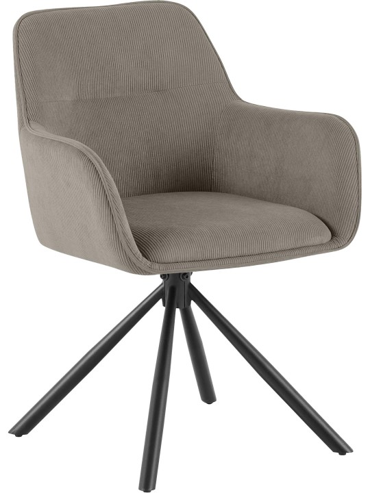 Stol Tipton Cord, taupe