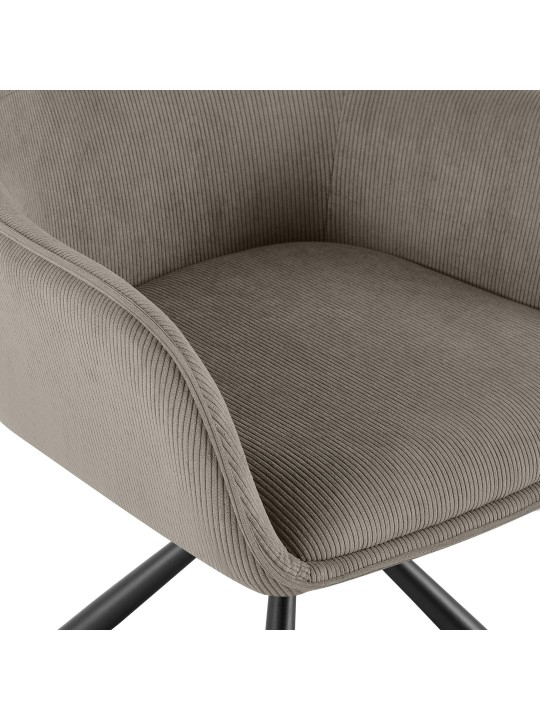 Stol Tipton Cord, taupe