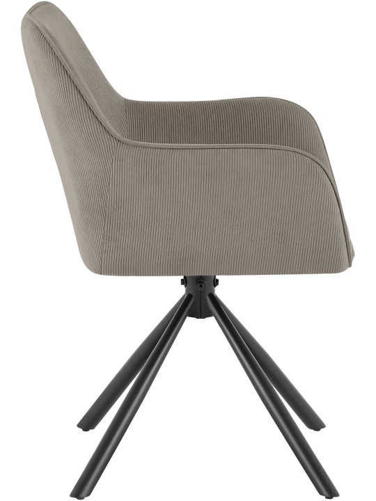 Stol Tipton Cord, taupe