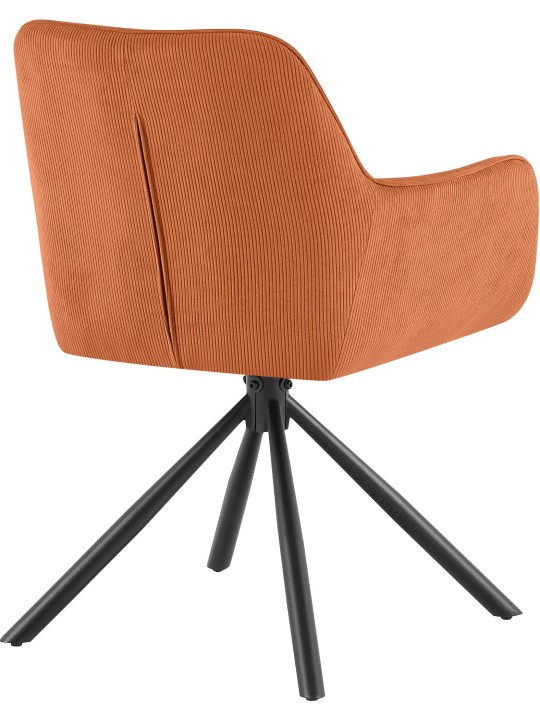 Stol Tipton Cord, orange