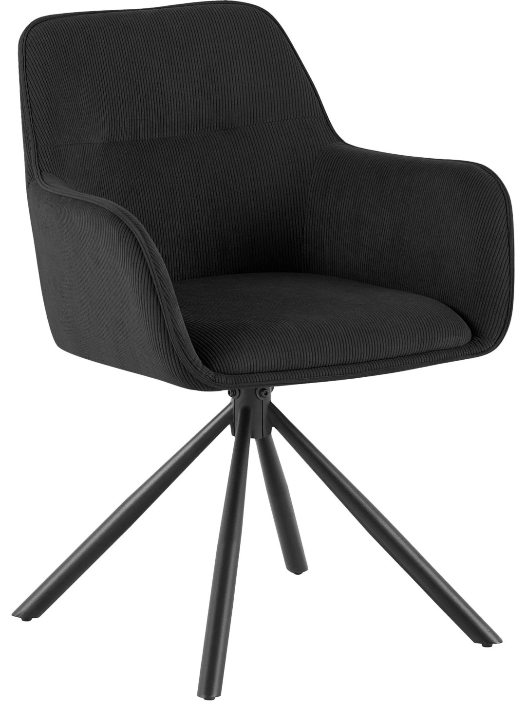 Stol Tipton Cord, sort