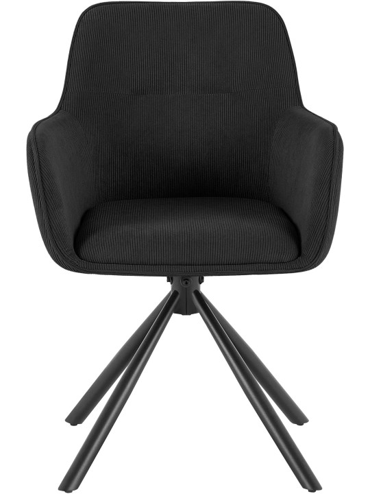 Stol Tipton Cord, sort