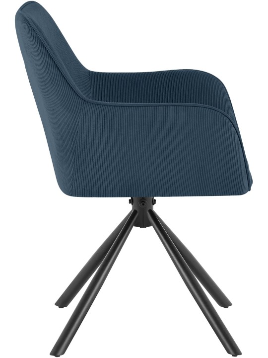 Stol Tipton Cord, blå