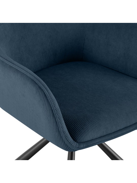 Stol Tipton Cord, blå