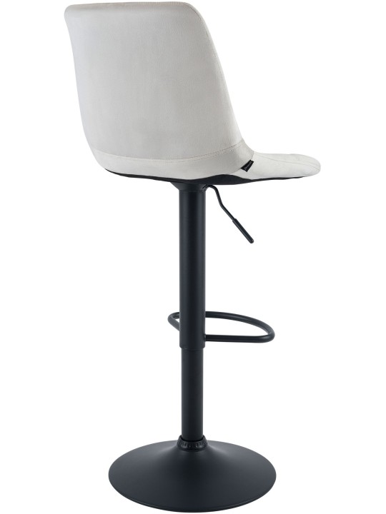Barstol Mapun fløjl, creme