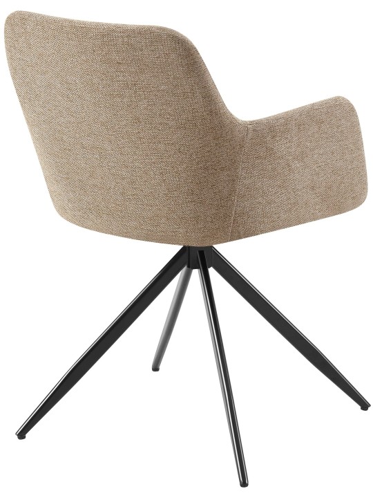 Sæt med 2 spisestuestole Olema stof, taupe Sæt med 2 spisestuestole Olema stof, taupe