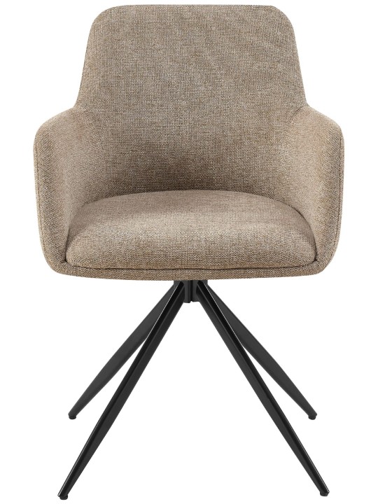Sæt med 2 spisestuestole Olema stof, taupe Sæt med 2 spisestuestole Olema stof, taupe