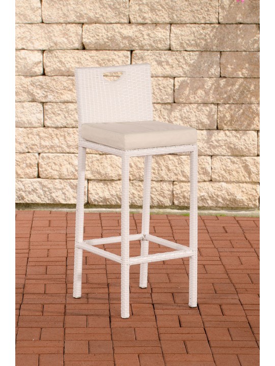 Barstol Mari creme, hvid