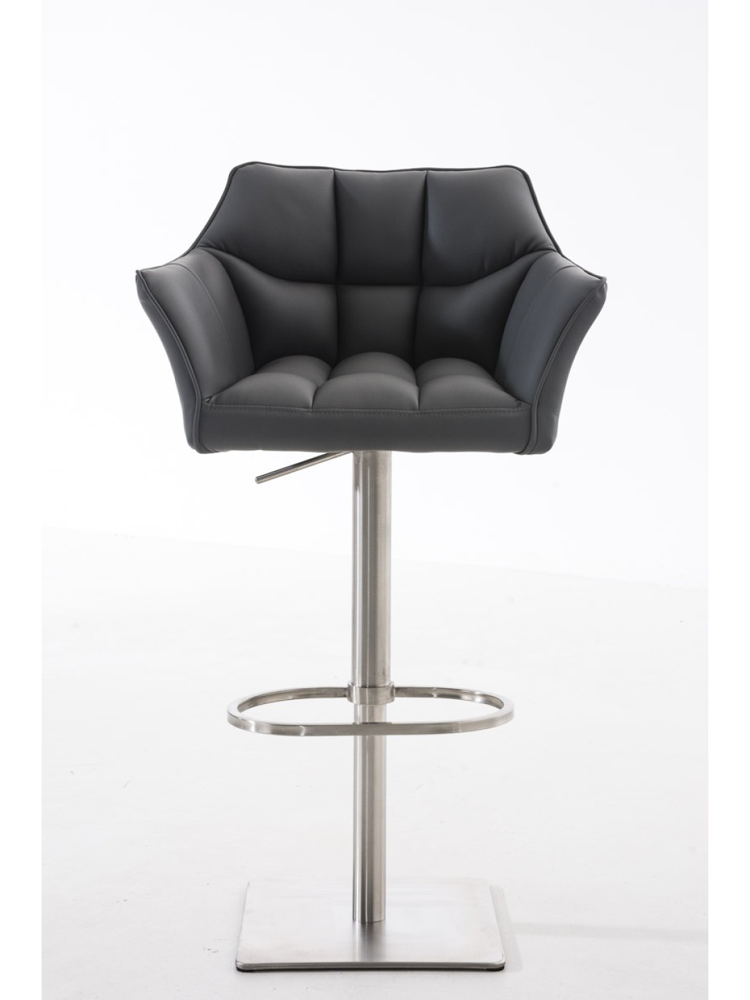Bar stool Damaso E, grå