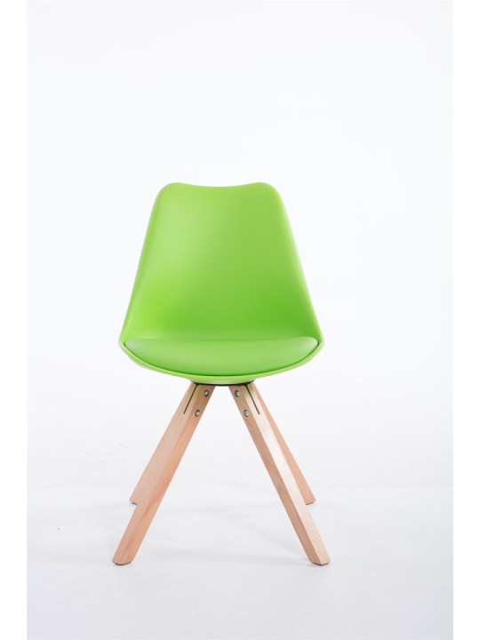 Toulouse Natura rund besøgsstol, grøn Toulouse Natura rund besøgsstol, grøn