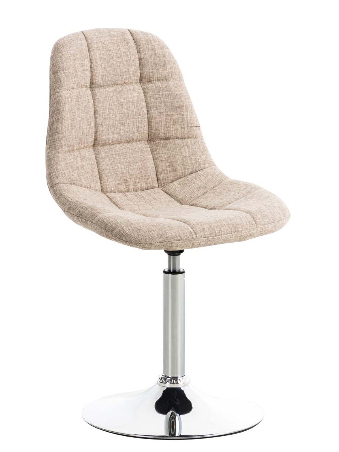 Stol Emil stof, creme