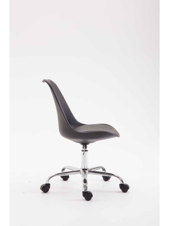 Kontorstol Toulouse plast, sort