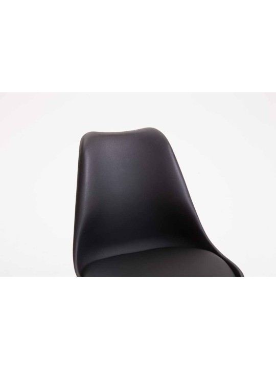 Kontorstol Toulouse plast, sort