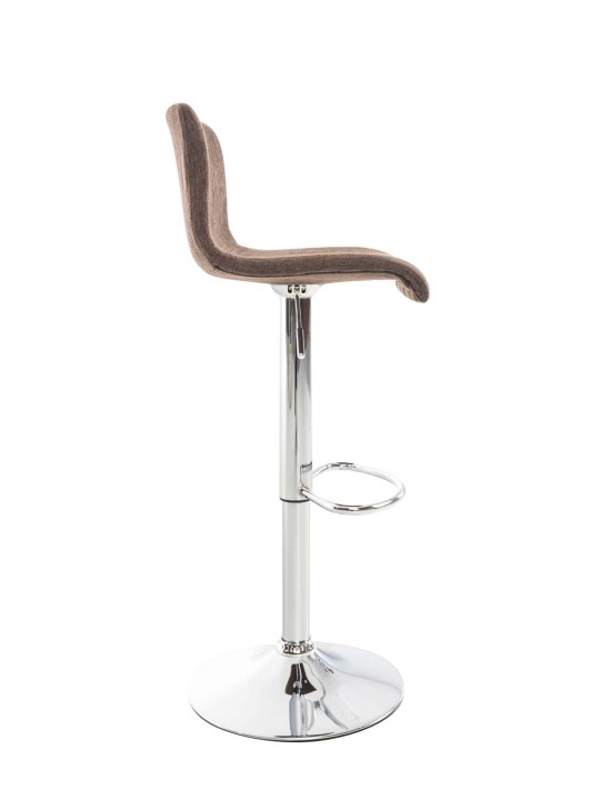 Barstol Hoover stof C, brun