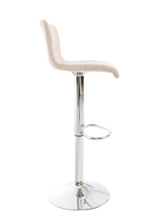 Barstol Hoover stof C, creme