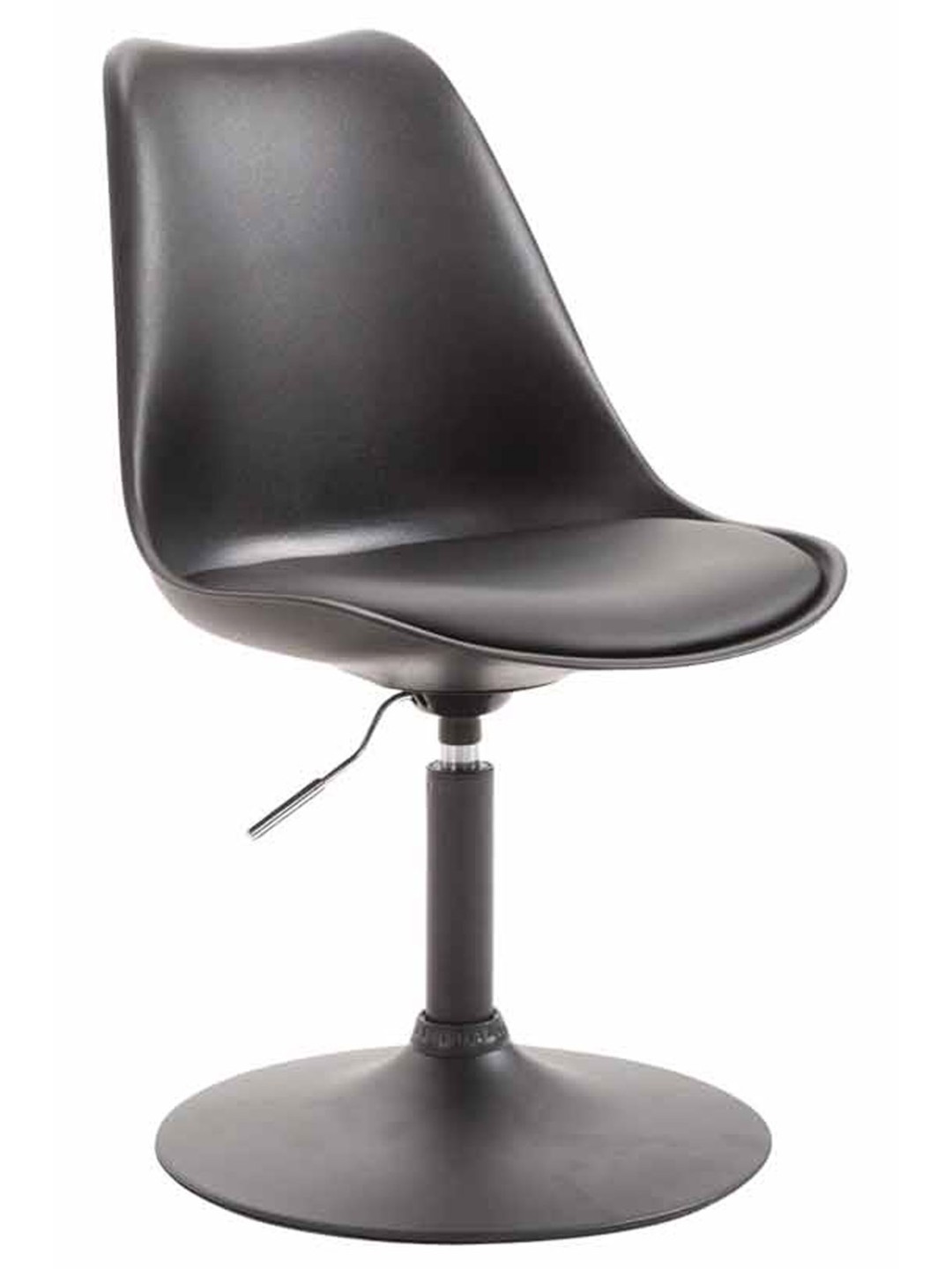 Stol Maverick B plast, sort