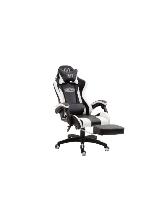 Kontorstol Ignite imiteret læder, sort/hvid Kontorstol Ignite imiteret læder, sort/hvid