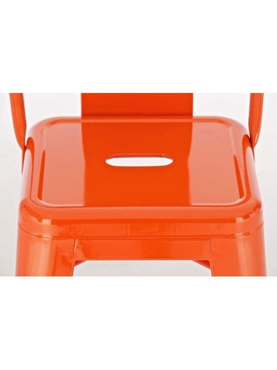 Sæt med 2 barstole Mason, orange
