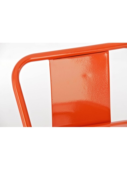 Sæt med 2 barstole Mason, orange